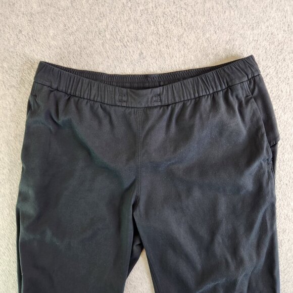 Lululemon Pants Womens 8 Black Essential Affinity Mid Rise Jogger Drapey Loose - Picture 2 of 16